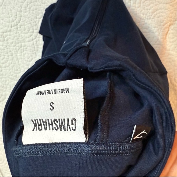 Gymshark Navy Full-Zip Jacket size Small - Picture 4 of 8